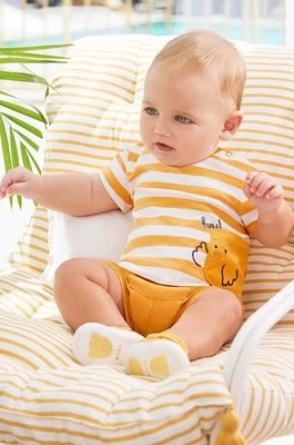 Mayoral Newborn komplet niemowlęcy kolor żółty