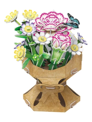 MGM 134-częściowe puzzle 3D "Flower bouquet - Carnation" - 8+ rozmiar: onesize MGM 134-częściowe puzzle 3D "Flower bouquet - Carnation" - 8+ rozmiar: onesize