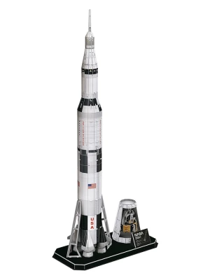 MGM 136-częściowe puzzle 3D "Space Mission Apollo V" - 8+ rozmiar: onesize
