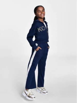 MICHAEL KORS KIDS Spodnie dresowe R14158 Granatowy Regular Fit