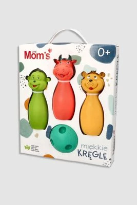Miękkie kręgle pastelowe 4 pack MOM'S CARE