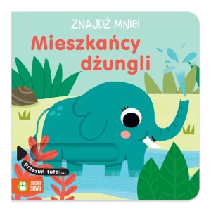 Mieszkańcy dżungli. Znajdź mnie! Zielona sowa