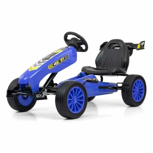 Milly Mally Quadricycle Go-kart Rocket, niebieski
