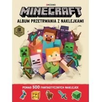 Minecraft Album przetrwania z naklejkami Harperkids