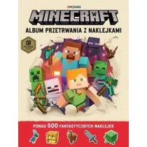 Minecraft. Album przetrwania z naklejkami HarperKids