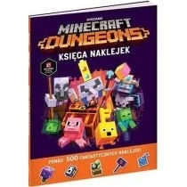 Minecraft Dungeons. Księga naklejek HarperKids