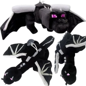 ﻿MINECRAFT - MASKOTKA CZARNY SMOK ENDERU 30CM GADŻETY DLA GRACZY