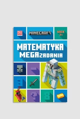 "Minecraft. Matematyka: Megazadania" książka z zadaniami HARPERKIDS