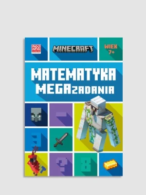 "Minecraft. Matematyka: Megazadania" książka z zadaniami HARPERKIDS