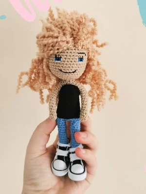 Mini lalka Hania NESSING handmade