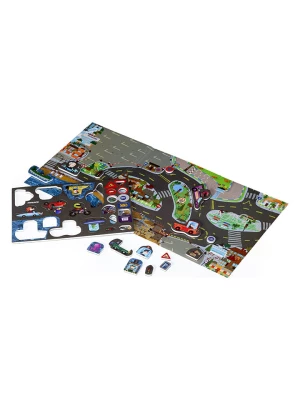 Miniland Gra "On the go: Crazy City" - 3+ rozmiar: onesize