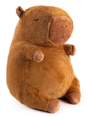 MIŚ GUSTAW DUŻA KAPIBARA PETER MASKOTKA PLUSZAK PRZYTULANKA BRĄZOWA - 130CM