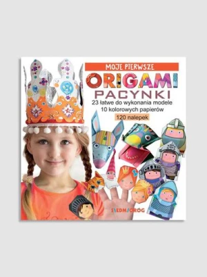 "Moje pierwsze origami. Pacynki" książka z zadaniami i modelami do złożenia Siedmioróg
