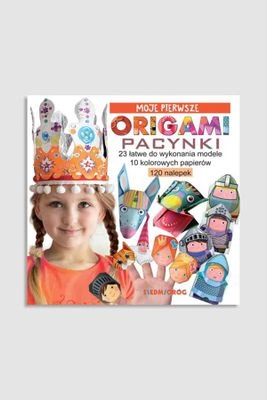 "Moje pierwsze origami. Pacynki" książka z zadaniami i modelami do złożenia Siedmioróg