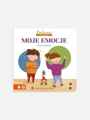 "Montessori. Poznaję świat. Moje emocje" książka edukacyjna ZIELONA SOWA