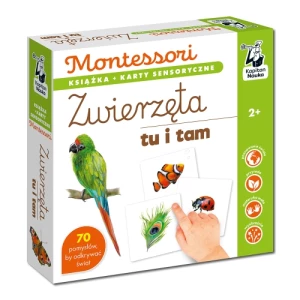 Montessori. Zwierzęta tu i tam. Karty sensoryczne Kapitan nauka