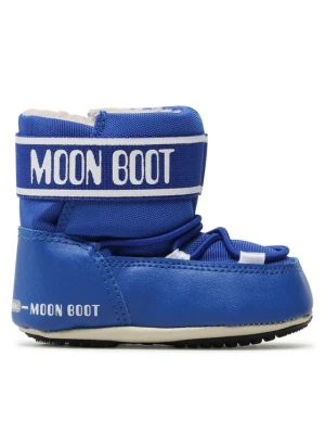 Moon Boot Śniegowce Crib 34010200005 Niebieski