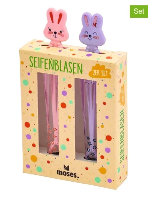 moses. Bańki mydlane (4 szt.) "Rabbit Fun" - 3+ (produkt niespodzianka) rozmiar: onesize