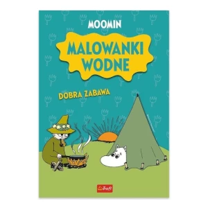 Muminki. Malowanki wodne. Dobra zabawa Trefl books