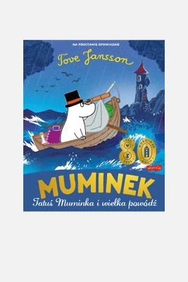 "Muminki. Muminek, Tatuś Muminka i wielka powódź" książka dla dzieci HARPERKIDS