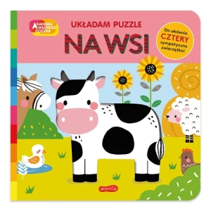 Na wsi. Akademia mądrego dziecka. Układam puzzle Harper colins / harper kids