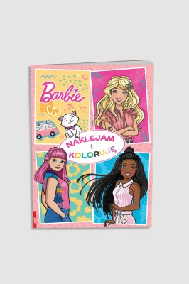 "Naklejam i koloruję. Barbie" książka z zadaniami AMEET