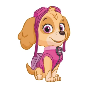 Naklejka 3D Paw Patrol Skye, 14 x 20 cm 4-Home