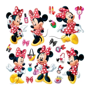 Naklejka Minnie Mouse, 30 x 30 cm 4-Home