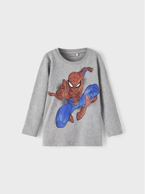 NAME IT Bluzka SPIDER-MAN 13210754 Szary Regular Fit