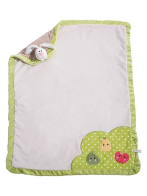 NICI Kocyk niemowlęcy w kolorze biało-zielonym - 100 x 70 cm rozmiar: onesize