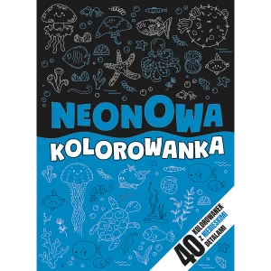 Niebieski. Neonowy zawrót głowy