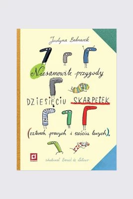 "Niesamowite przygody dziesięciu skarpetek (czterech prawych i sześciu lewych)" książka dla dzieci PORADNIA K