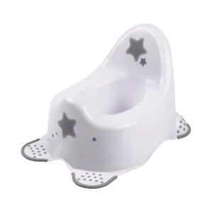 Nocnik Stars antypoślizgowy biały gwiazdki