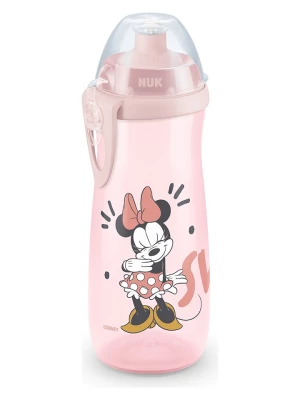 NUK Bidon "Sports Cup - Minnie" w kolorze jasnoróżowym - 450 ml rozmiar: onesize