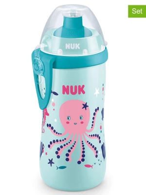 NUK Butelki (2 szt.) "Sports Cup" w kolorze turkusowym - 300 ml rozmiar: onesize