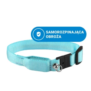 Obroża samorozpinająca dla zwierzaka Pomarańczowy