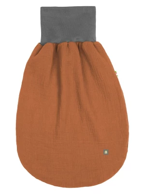 Odenwälder Muślinowe gniazdo w kolorze jasnobrązowym do spania - dł. 48 cm rozmiar: onesize