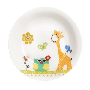 Orion Głęboki talerz dla dzieci Giraffe,  19 cm