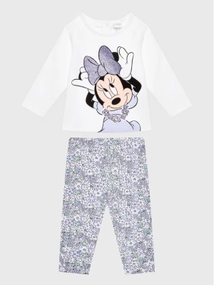 OVS Komplet bluzka i legginsy DISNEY 1756975 Biały Regular Fit