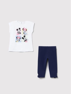 OVS Komplet t-shirt i legginsy DISNEY 1487481 Granatowy Regular Fit