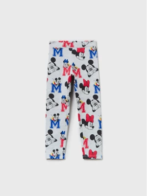 OVS Legginsy MICKEY & FRIENDS 1614975 Szary Slim Fit