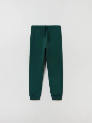 OVS Spodnie dresowe 1833882 Zielony Regular Fit