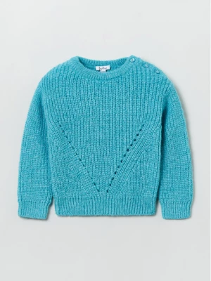 OVS Sweter 1843507 Niebieski Regular Fit