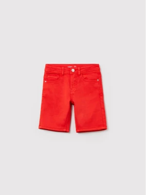 OVS Szorty jeansowe 1492819 Czerwony Regular Fit