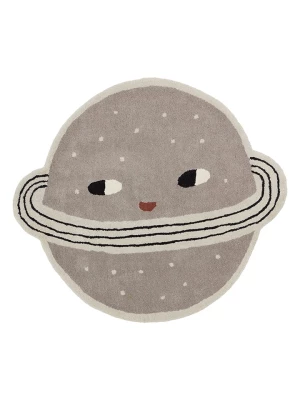 OYOY mini Dywan "Planet" w kolorze szarym - 116 x 100 cm rozmiar: onesize