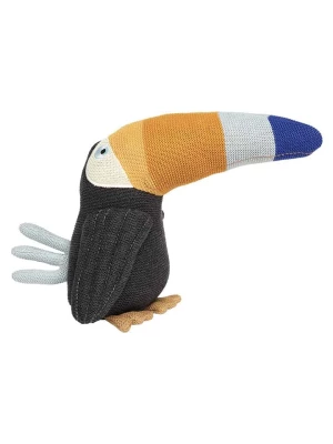 OYOY mini Maskotka "Toby Toucan" w kolorze czarnym - 0+ rozmiar: onesize