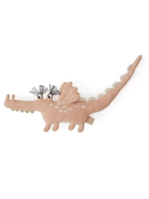 OYOY mini Maskotka "Yoshi Crocodile" w kolorze jasnoróżowym rozmiar: onesize