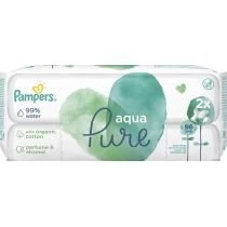 Pampers Chusteczki Aqua Pure 99% wody 2 x 48 szt.