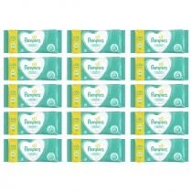 Pampers Chusteczki nawilżane pielęgnacyjne Sensitive zestaw 15 x 80 szt.