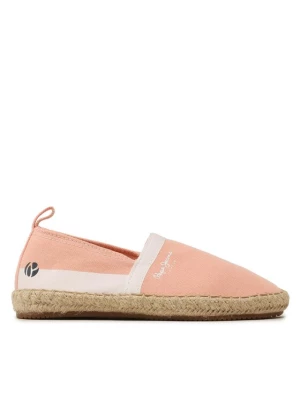 Pepe Jeans Espadryle Tourist Camp G PGS10171 Pomarańczowy